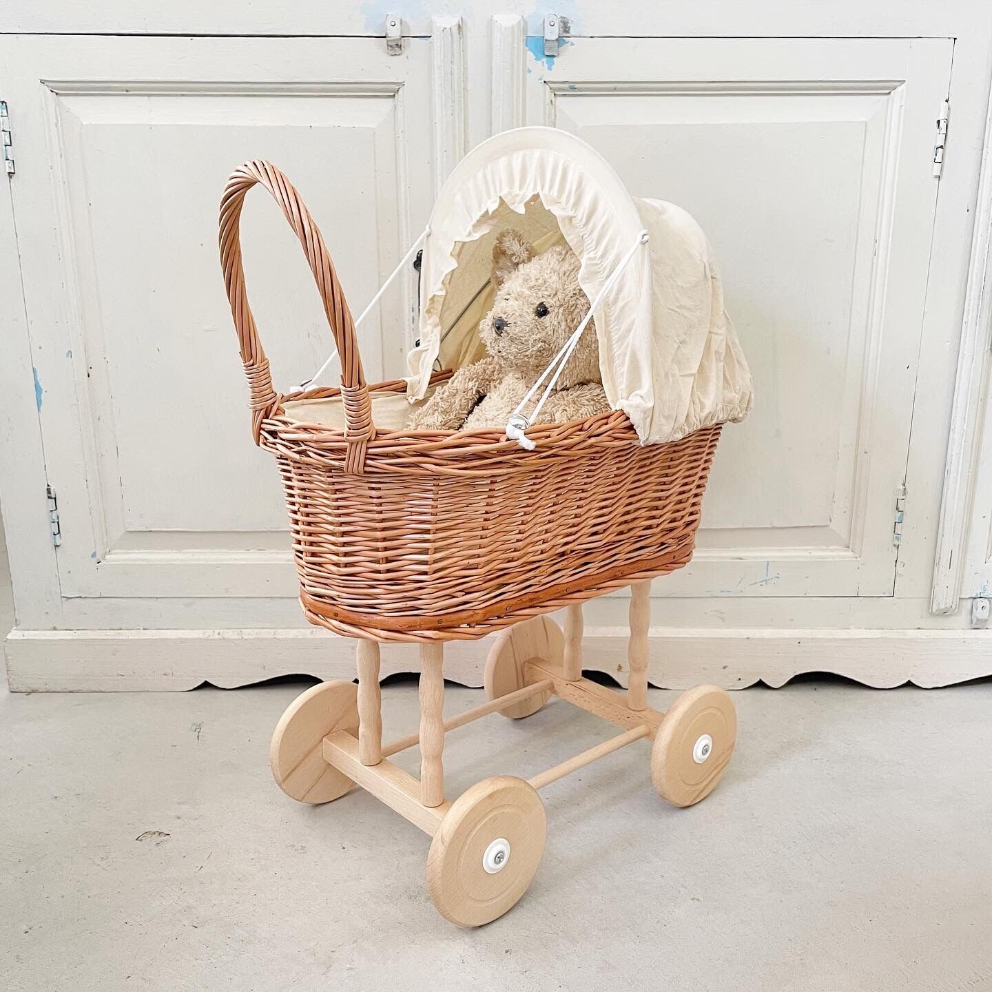 Egmont wicker pram cheap