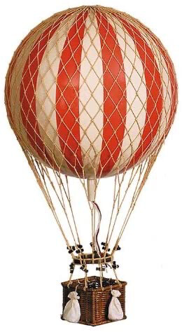 Extra Large Hot Air Balloon Red