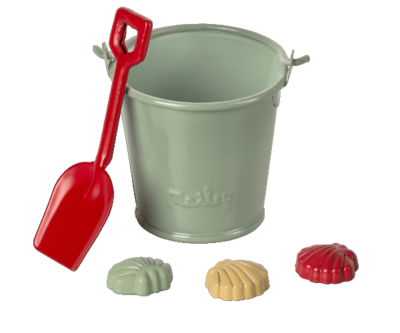 Maileg Beach Set-Shovel Bucket and Shells