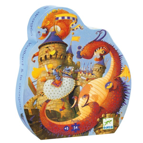 Djeco Jigsaw Puzzle 54 Pieces Valiant and the Dragon
