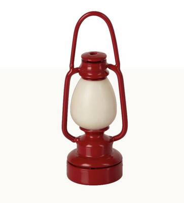 Maileg Vintage Lamp Red (battery Operated)