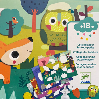 Djeco Art Set First Collages for Age 18mths+