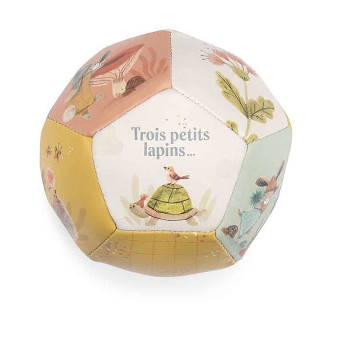 Moulin Roty Soft Ball Trois Petits Lapin