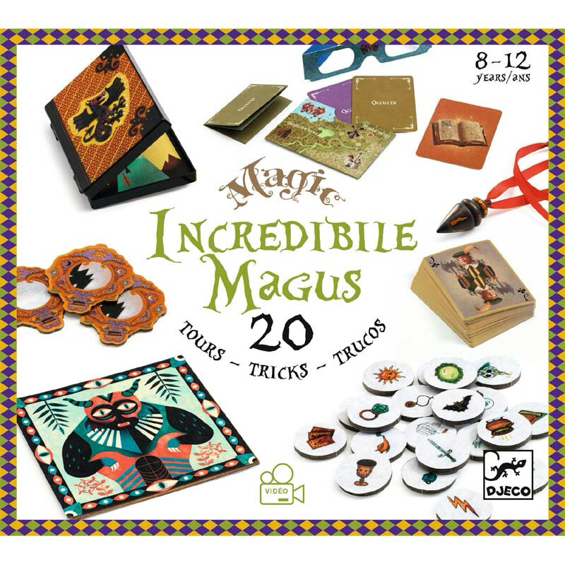 Djeco 20 Tricks Magic Set Incredible Magus