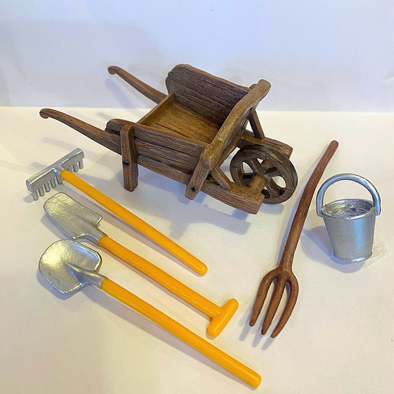Papo Tools and Wheelbarrow for the Farm