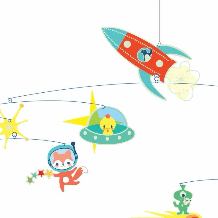 Djeco Mobile Space Glow in the Dark