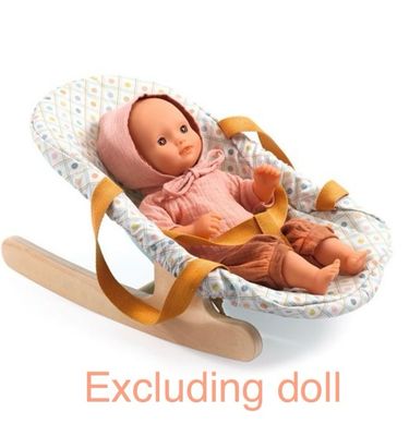 Djeco Pomea Baby Doll Rocking Seat with Handles