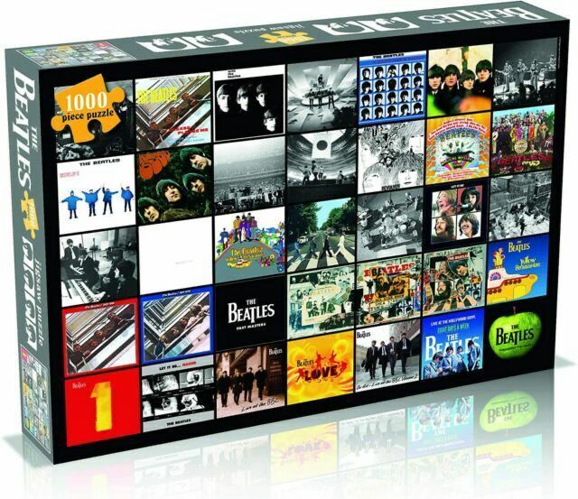 1000 Piece Jigsaw Puzzle The Beatles Album Covers
