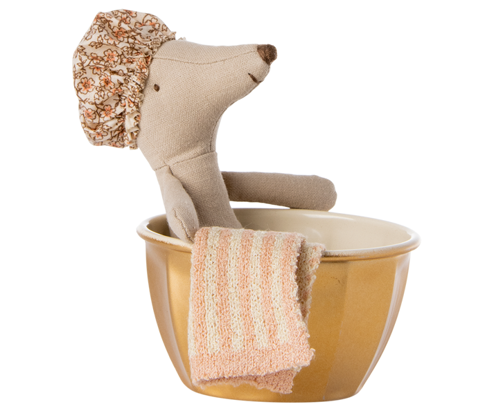 Maileg Wellness Mouse Big Sister Pink Set