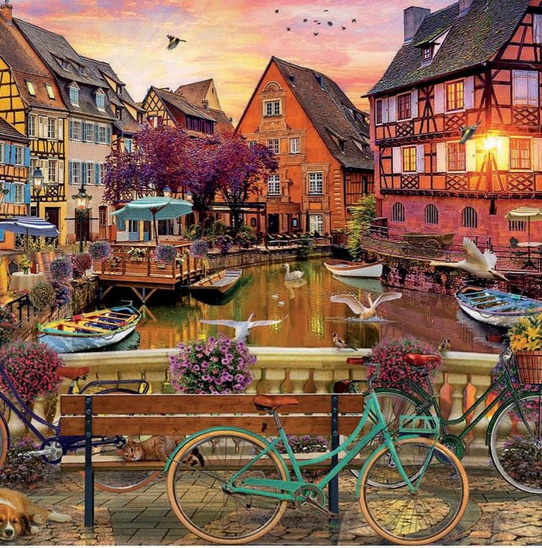 3000 Piece Jigsaw Puzzle Colmar France