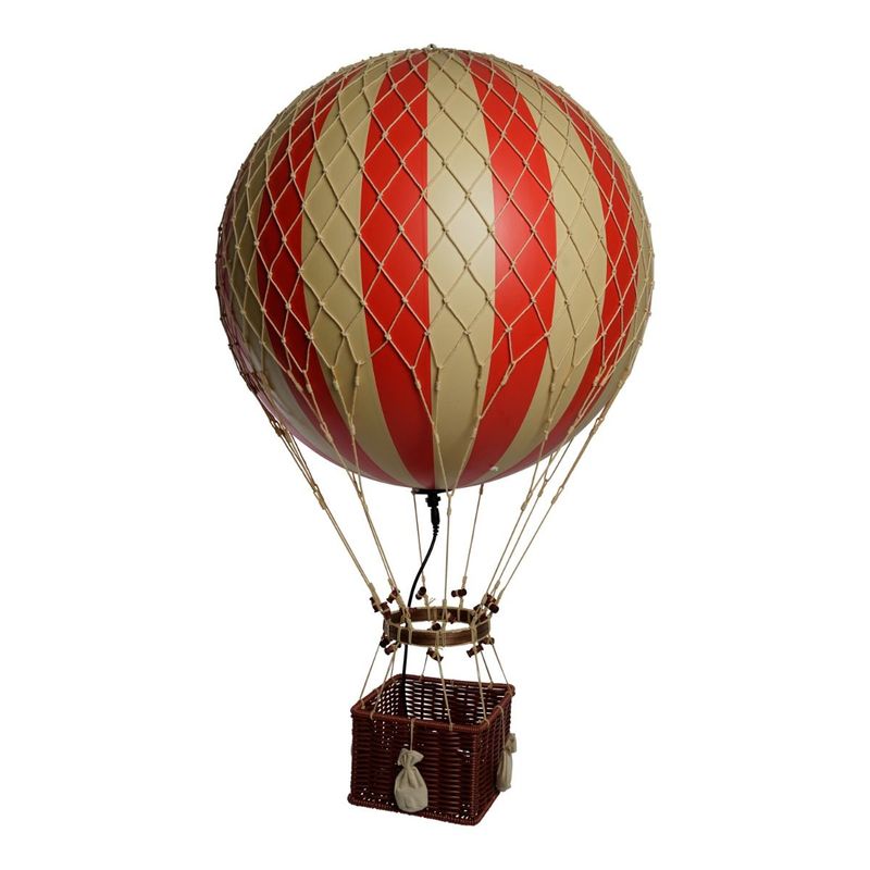 Hot Air Balloon LED Large Red