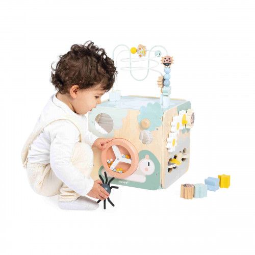 Janod Sweet Cocoon Multi-Activity Activity Cube