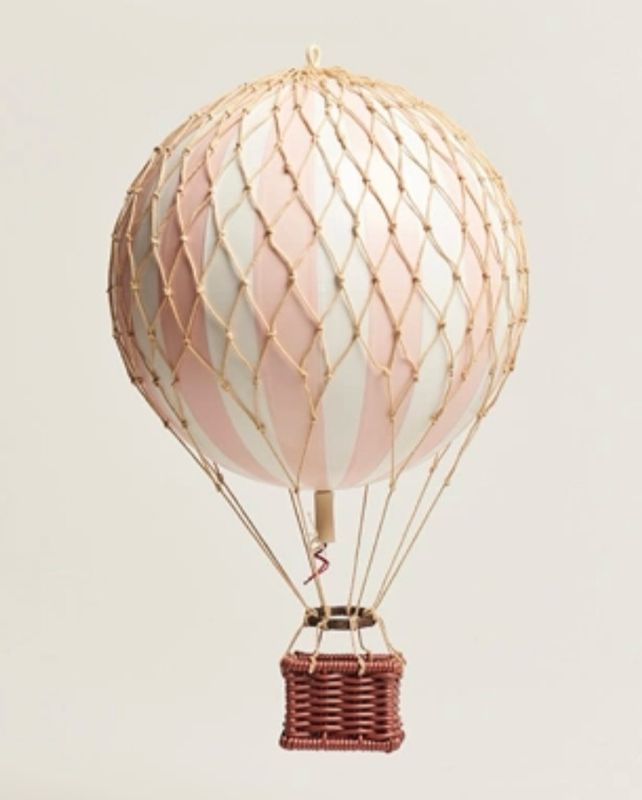 Hot Air Balloon LED Pink Travel Light