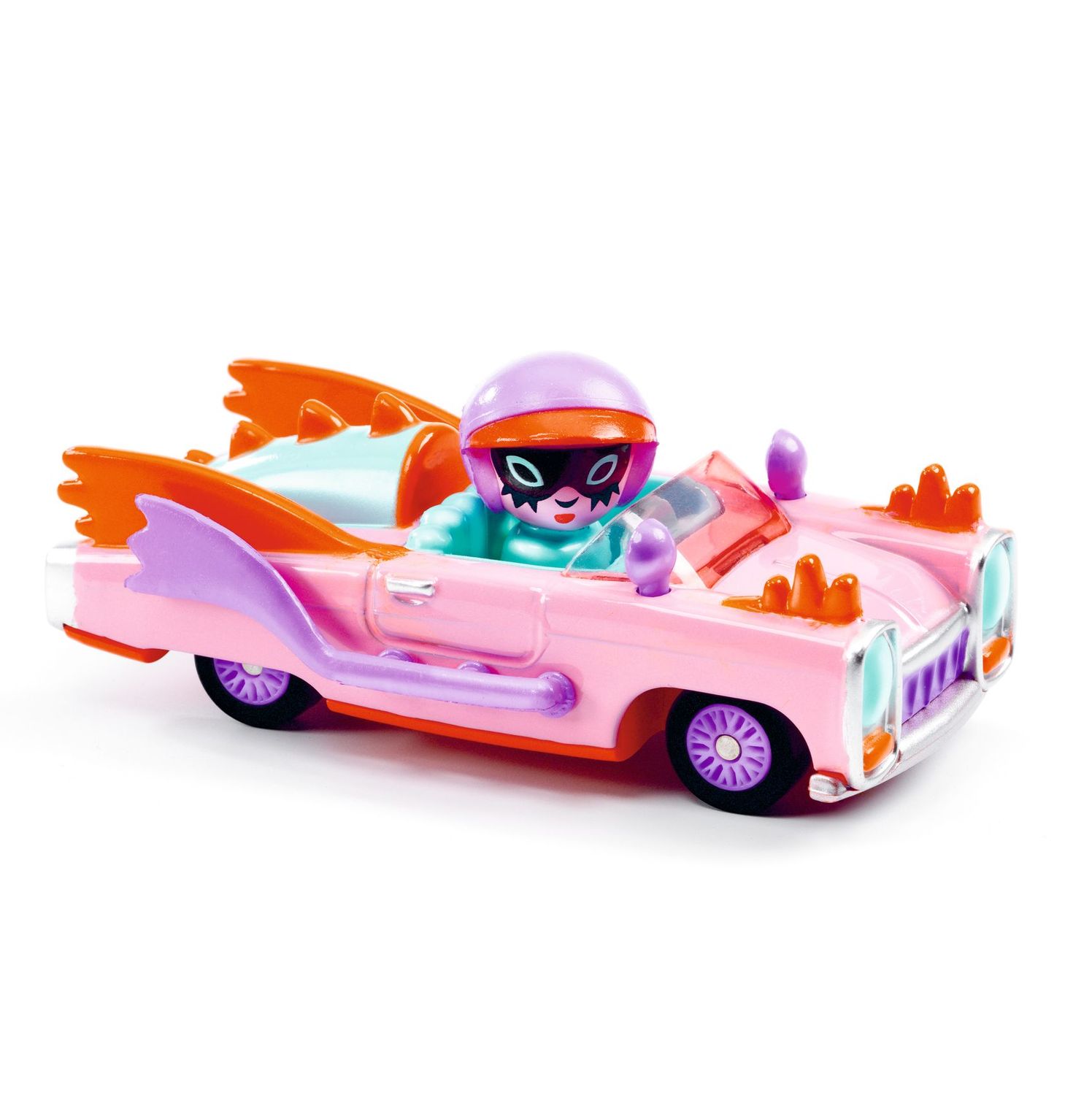 Djeco Crazy Motors Car Pink Lady Diecast