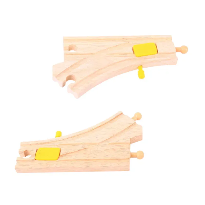 Bigjigs Mechanical Switchers pair Wooden Track