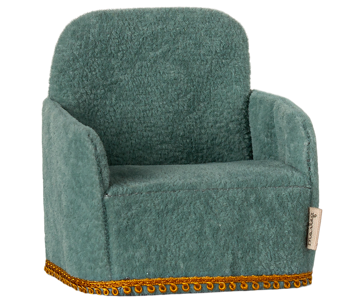 Maileg Folding Armchair Mint