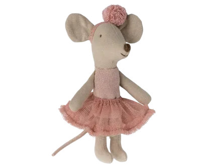 Maileg Ballerina Mouse Little Sister Rose