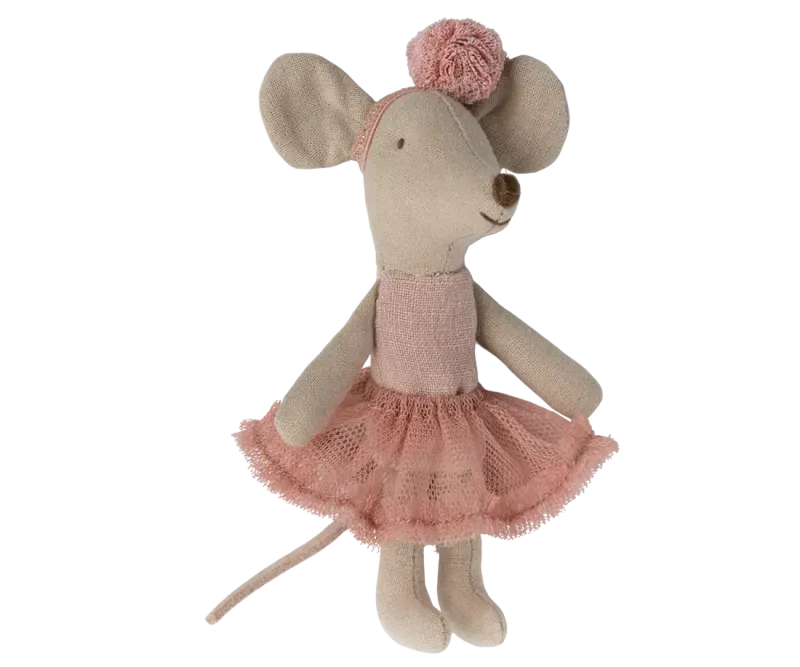 Maileg Ballerina Mouse Little Sister Rose