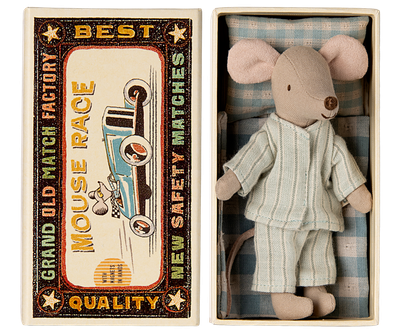 Maileg Big Brother Mouse In Matchbox