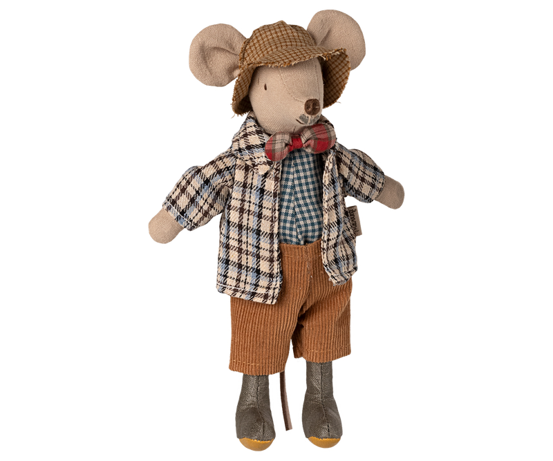 Maileg Granddad Mouse Magnetic Hands