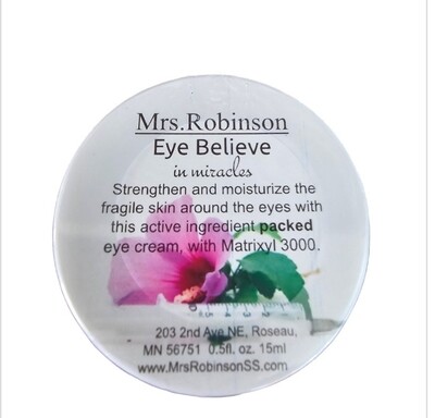 Eye Believe luxe eye cream
