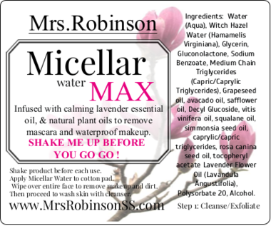 Micellar Water Max