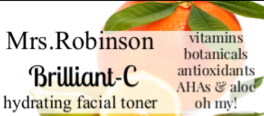 Brilliant-C antioxidant rich hydrating facial toner