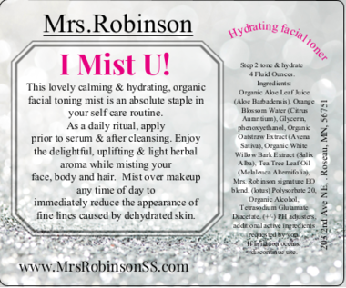 Toner-I Mist You!