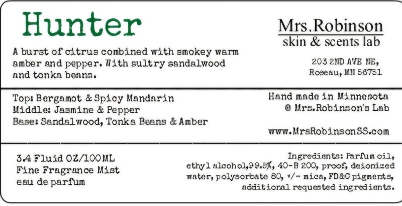 Hunter Fragrance 1fl.oz./30ml