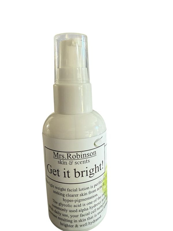 Get it bright-Hydrating Facial moisturizer