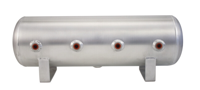 4 Gallon Aluminum Air Tank with extra ports
