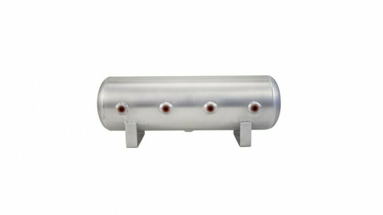 2.5 Gallon Aluminum Air Tank with extra ports
