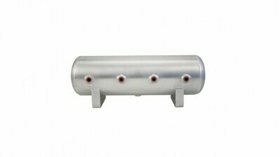 2.5 Gallon Aluminum Air Tank with extra ports