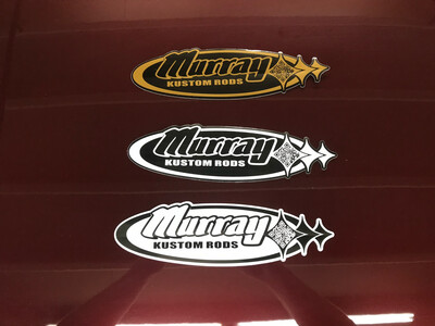 Murray Kustom Rods Sticker All