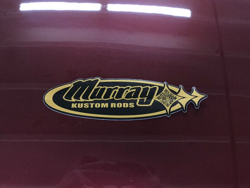 Murray Kustom Rods Sticker