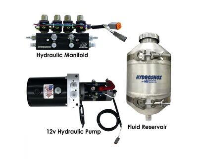 4" HYDROSHOX KIT, BEARING MOUNT (2) STUD MOUNT (2)