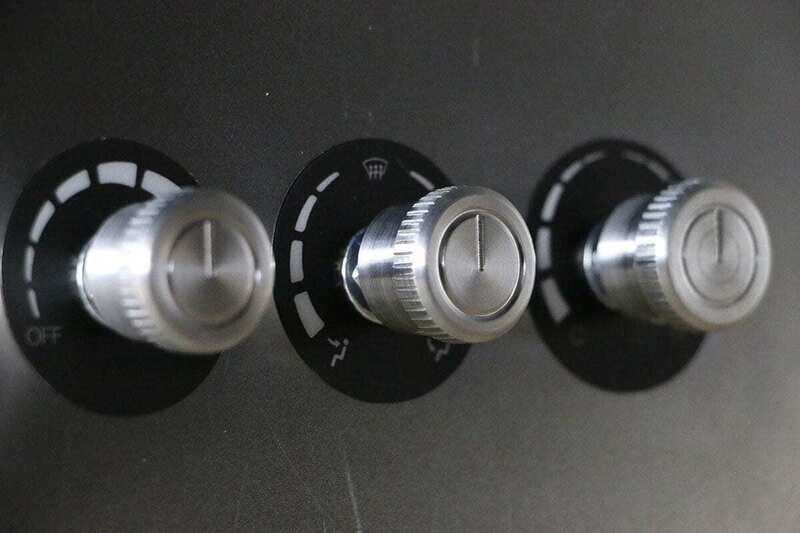 Restomod Air Stealth Classic A/C Controls
