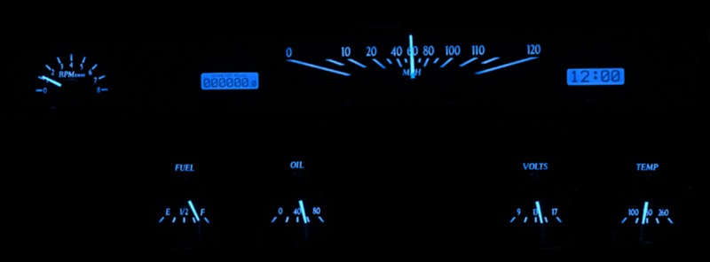 1964-65 Lincoln Continental Dakota Digital VHX Instruments