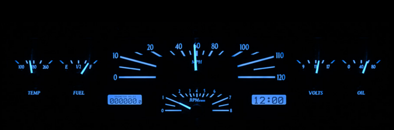 1966-69 Lincoln Continental Dakota Digital VHX Instruments