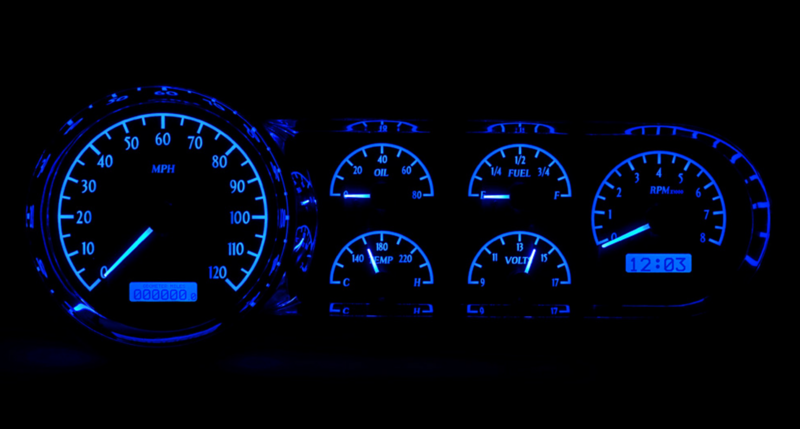 1953-54 Chevy Car Dakota Digital VHX Instruments