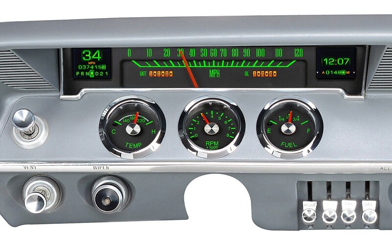 1961- 62 Chevy Impala RTX Instruments Dakota Digital