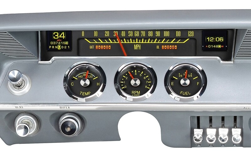 1961- 62 Chevy Impala RTX Instruments Dakota Digital