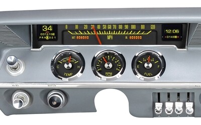 1961- 62 Chevy Impala RTX Instruments Dakota Digital