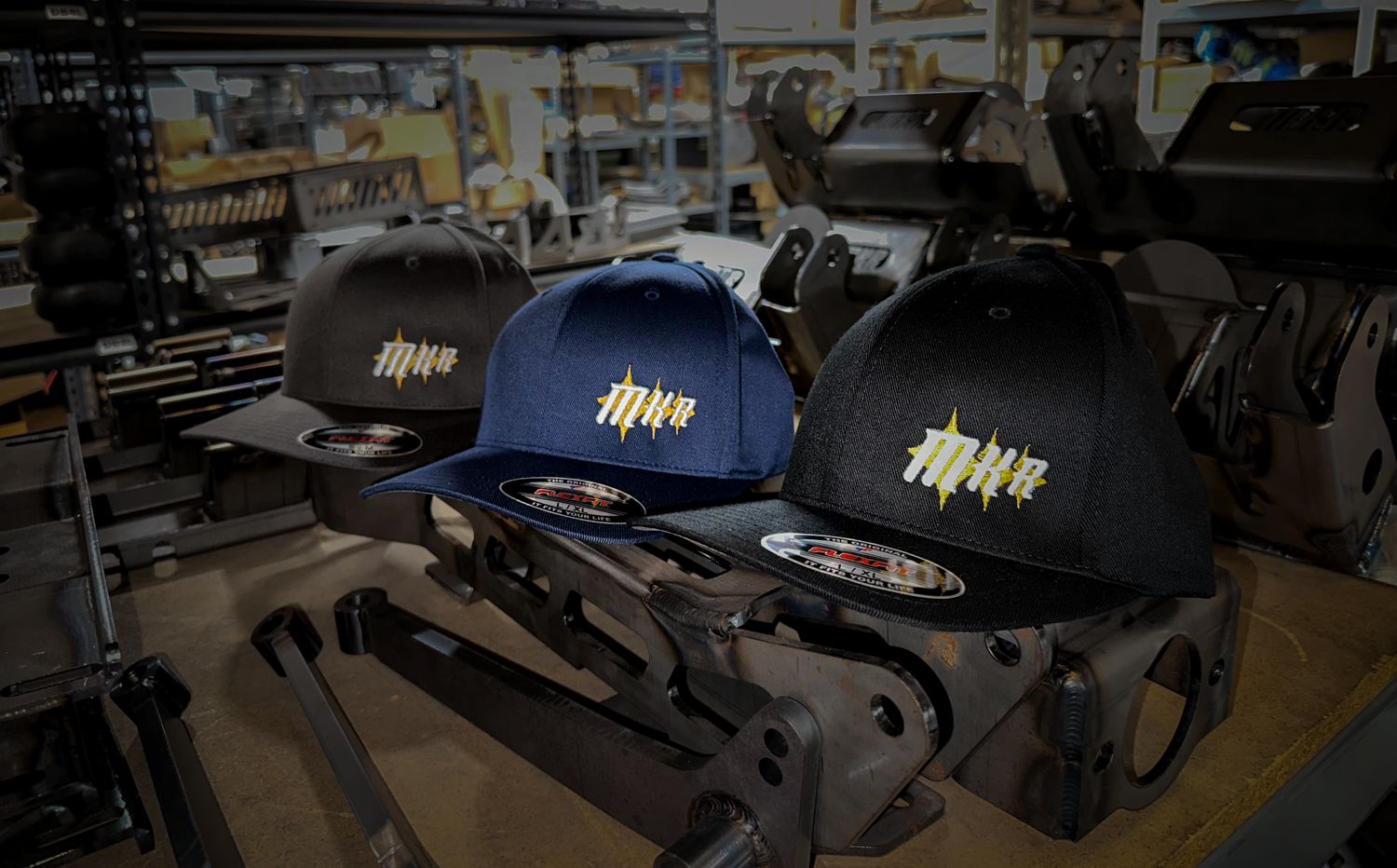 MKR Side Logo FlexFit Embroidered Hat