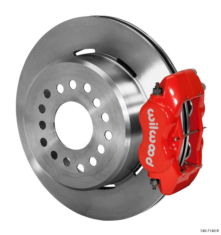 Ford 9" Wilwood Forged Dynalite 4 Piston Rear Parking Brake Kits