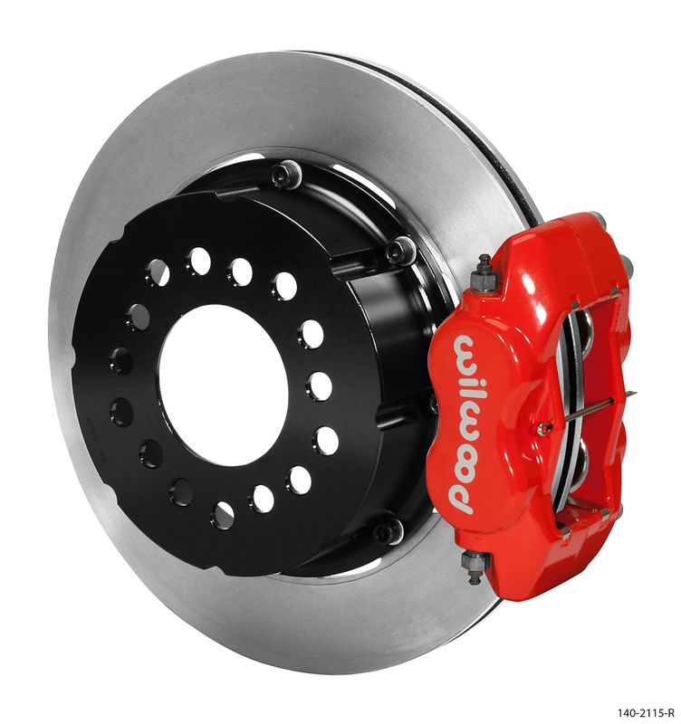 Lincoln OEM Rearend Forged Dynalite Pro Series Rear Brake Kit