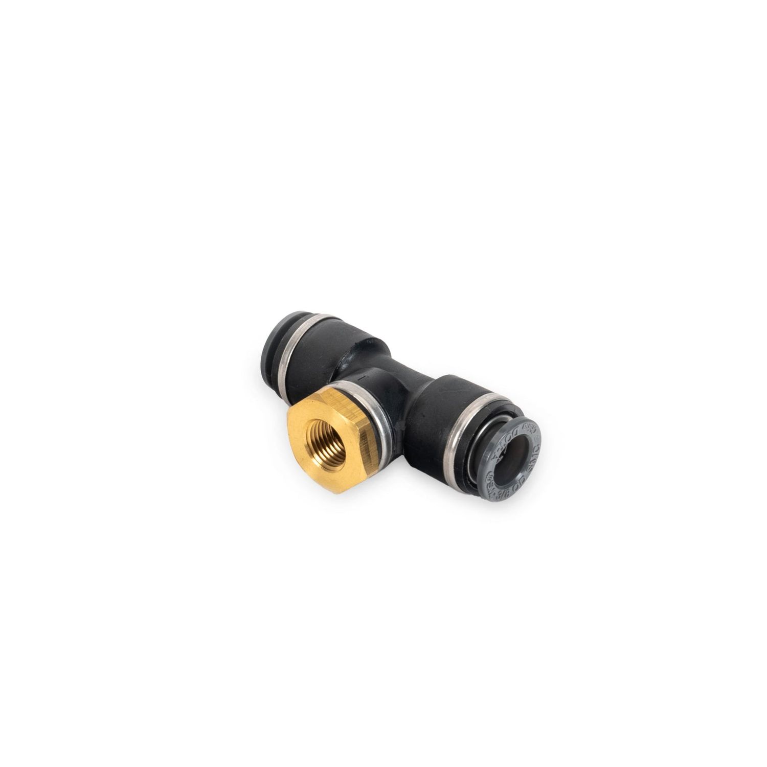 3/8&quot; DOT/PTC Tee -to- 1/8 NPT Female (Pressure Sensor Tee)