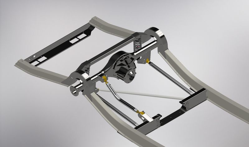 1941-48 Chevy Coil Over Rear Suspension