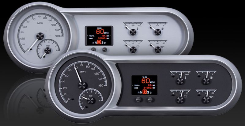 1953-54 Chevy Car Dakota Digital HDX Instruments Cluster