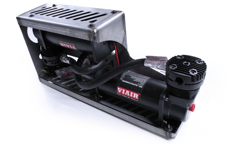 "Mirror Image" Dual Compressor Bracket